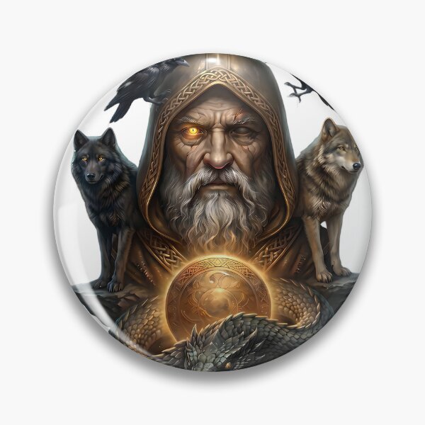 Item preview, odin, norwey, god, mitologic nordic designed and sold by Hephaestus's Forge.
