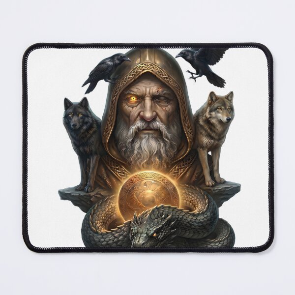 Item preview, odin, norwey, god, mitologic nordic designed and sold by Hephaestus's Forge.