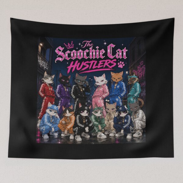 Item preview, Scoochie Cat Hustlers designed and sold by Designs-By-Suga.