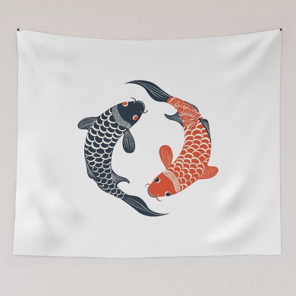 Item preview, Koi Fish, Yin&Yang designed and sold by xiao xuans.