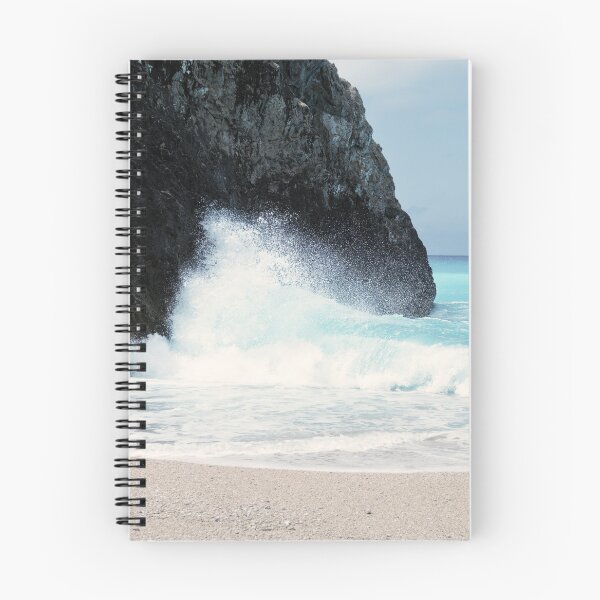 Item preview, Beautiful beach scene with dramatic waves designed and sold by by-jwp.