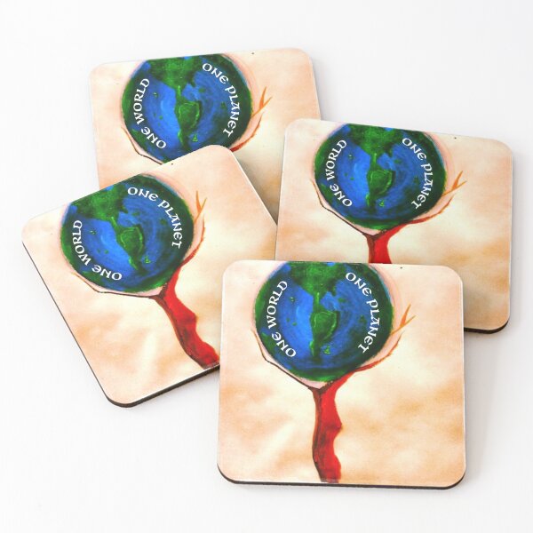 Item preview, One World, One Planet designed and sold by MyBottomShelf.