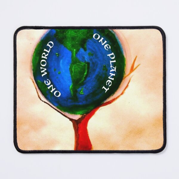 Item preview, One World, One Planet designed and sold by MyBottomShelf.