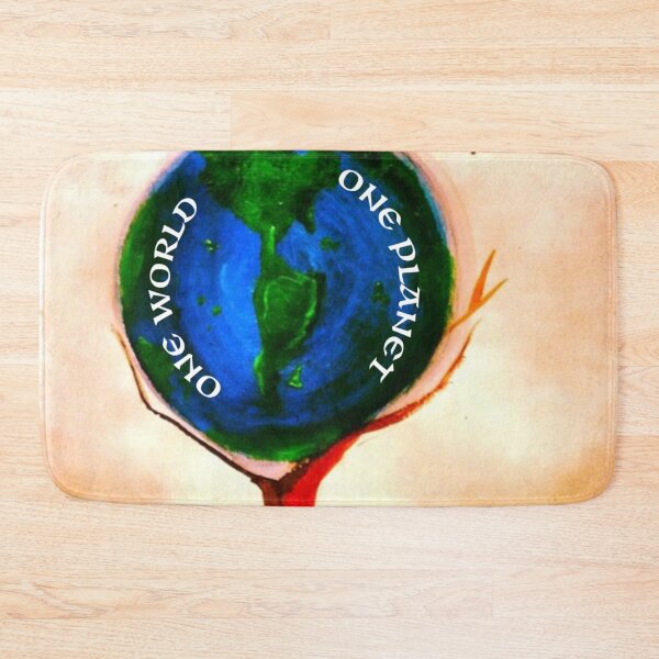 Item preview, One World, One Planet designed and sold by MyBottomShelf.