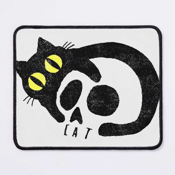 Item preview, Yin Yang Black Cat Minimal Design designed and sold by Peac7e.
