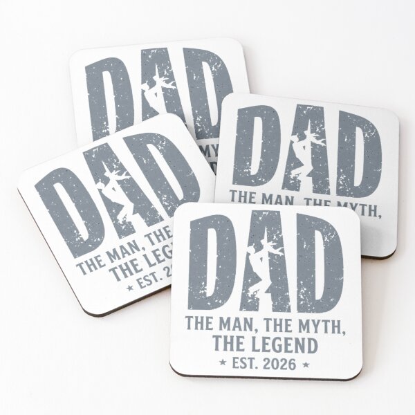 Item preview, New Dad 2026 - The Man The Myth The Legend Retro designed and sold by EchoPrint Co..