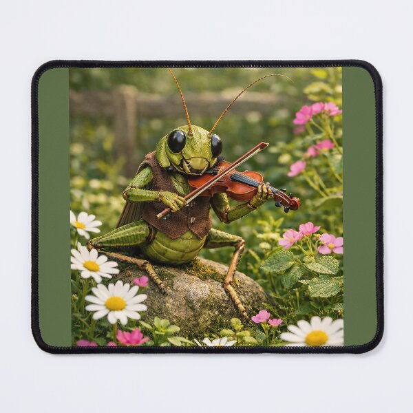 Item preview, Cricket Playing a Violin designed and sold by CarolM.