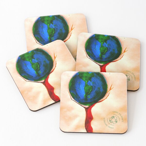 Item preview, One World, One Planet designed and sold by MyBottomShelf.