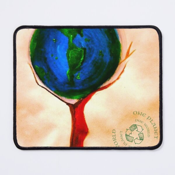 Item preview, One World, One Planet designed and sold by MyBottomShelf.