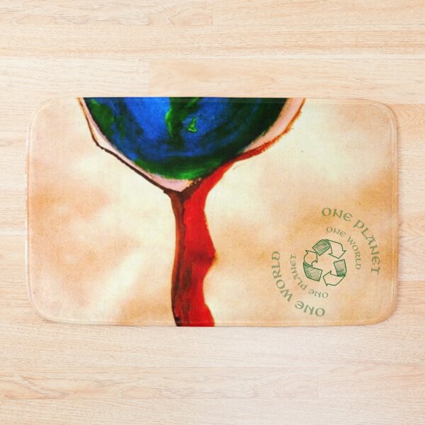 Item preview, One World, One Planet designed and sold by MyBottomShelf.