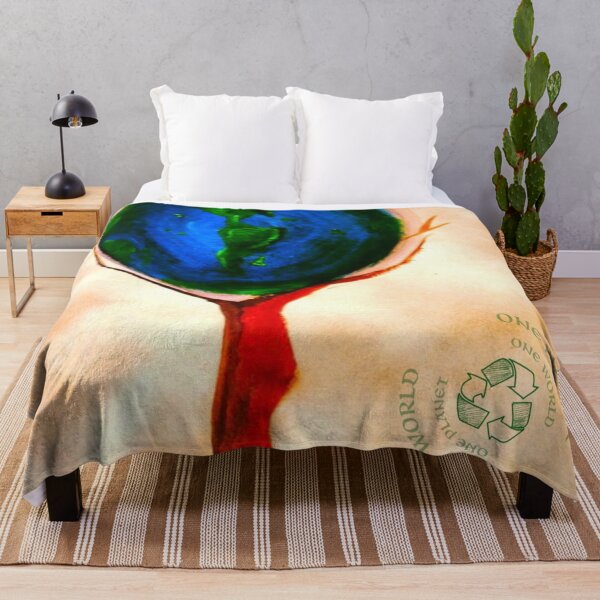 Item preview, One World, One Planet designed and sold by MyBottomShelf.
