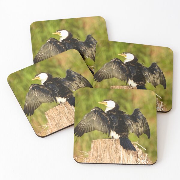 Item preview, Cormorant on a post designed and sold by Cate-Green.