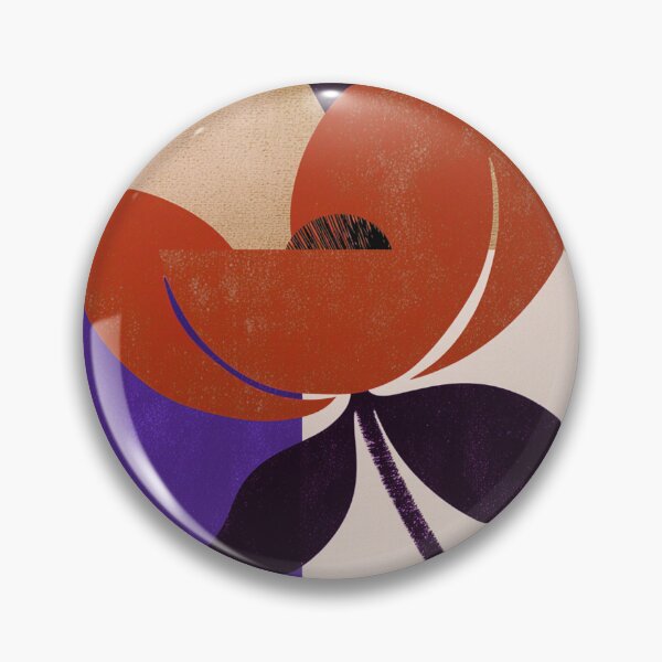 Item preview, Velvet Bloom in Purple Geometry designed and sold by joycrysstudio.