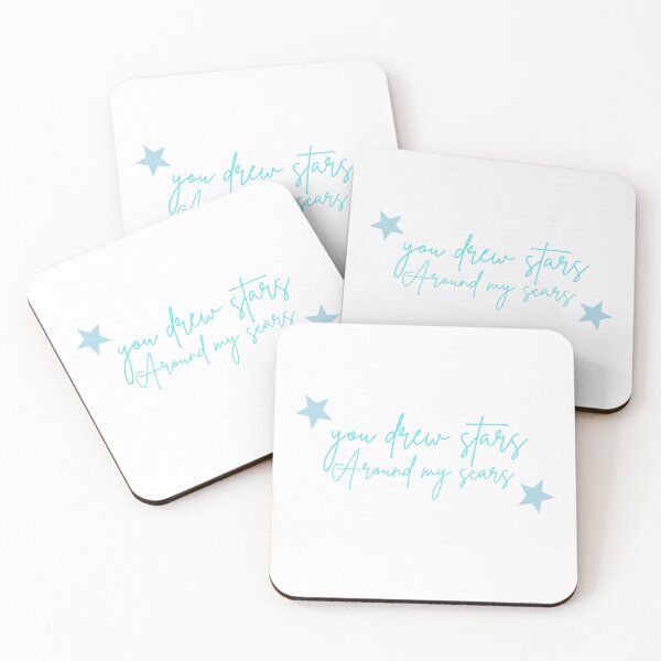 Item preview, You Drew Stars Around My Scars Lyric designed and sold by For-The-Fans.