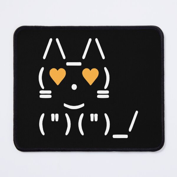 Item preview, Ascii Art - Funny Cute Cat designed and sold by yushelaviora.