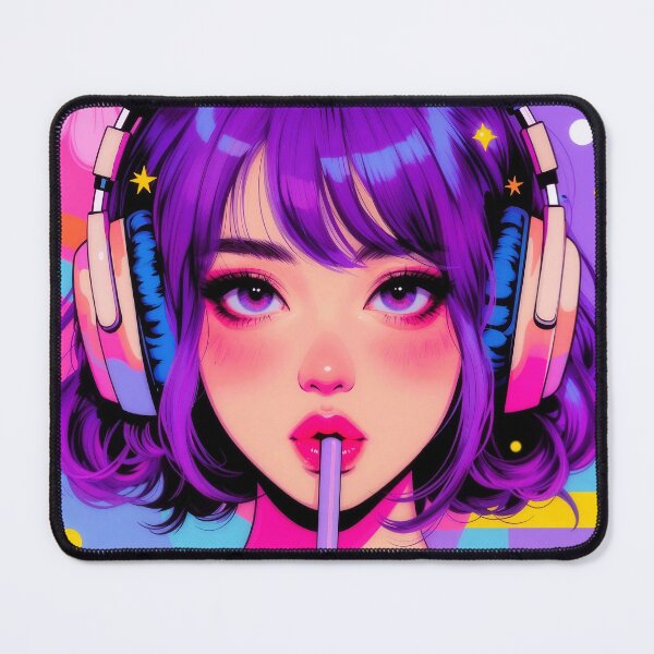 Item preview, Boba Tea & Headphones designed and sold by KissedAura.