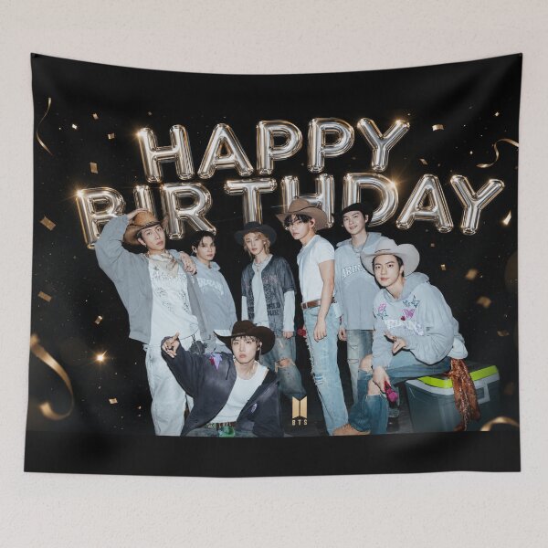 Item preview, Happy Birthday bts designed and sold by jaofnn.
