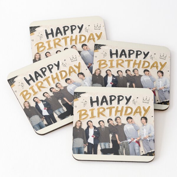 Item preview, Happy Birthday bts designed and sold by jaofnn.