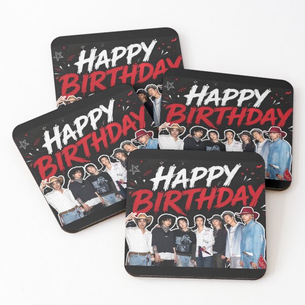 Item preview, Happy Birthday bts designed and sold by jaofnn.