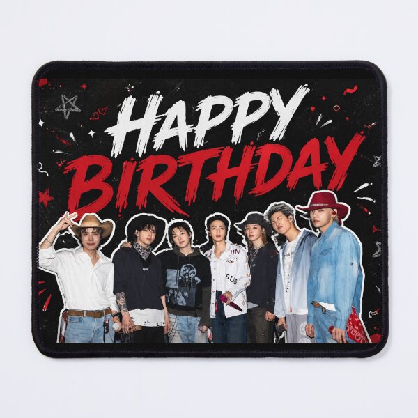 Item preview, Happy Birthday bts designed and sold by jaofnn.