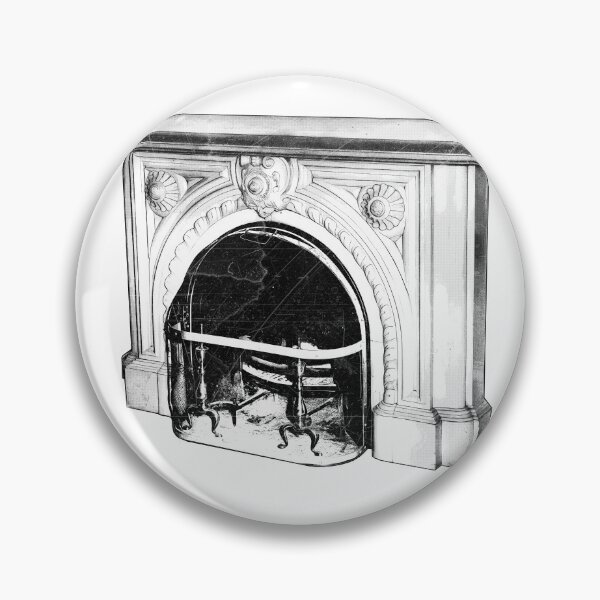 Item preview, Victorian Marble Fireplace Ornate Carved Surround designed and sold by Ghoul Enterprises.