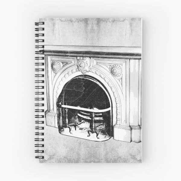 Item preview, Victorian Marble Fireplace Ornate Carved Surround designed and sold by Ghoul Enterprises.