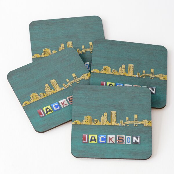 Item preview, Jackson License Plate Skyline 01 designed and sold by Elisabeth Lucas.
