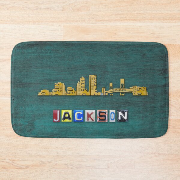 Item preview, Jackson License Plate Skyline 01 designed and sold by Elisabeth Lucas.