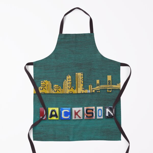 Item preview, Jackson License Plate Skyline 01 designed and sold by Elisabeth Lucas.