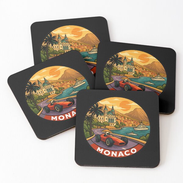 Item preview, Monaco - Mediterranean Coast, Marina & Luxury Vibes designed and sold by Myra365Art.