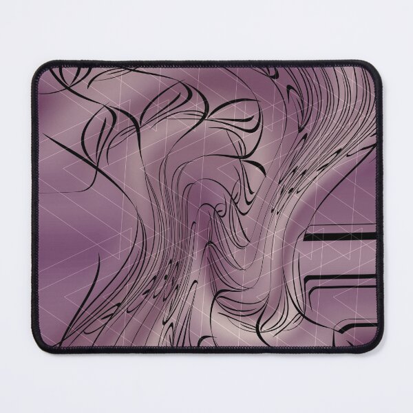 Item preview, Purple Fluid Abstract Line Art designed and sold by SahmatArt.