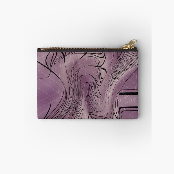 Item preview, Purple Fluid Abstract Line Art designed and sold by SahmatArt.