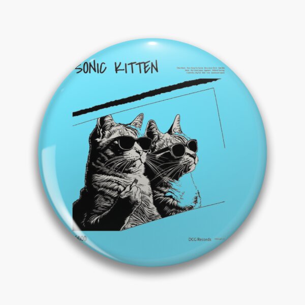 Item preview, Sonic Kitten - Goo Album Parody Cats designed and sold by GenZFashion000.