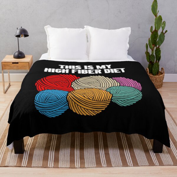 Item preview, This is My High Fiber Diet - Funny Knitting designed and sold by zemilrathemi.