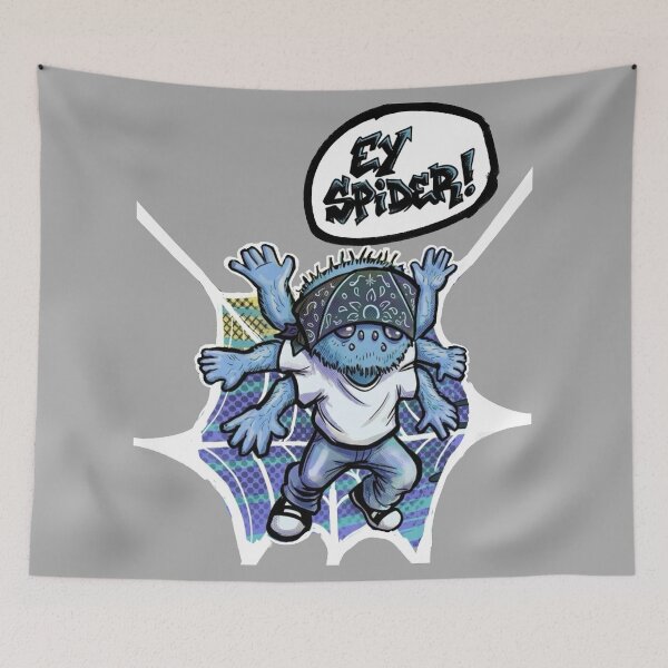 Item preview, Ey Spider! Urban Graffiti Character Art designed and sold by KabronX.