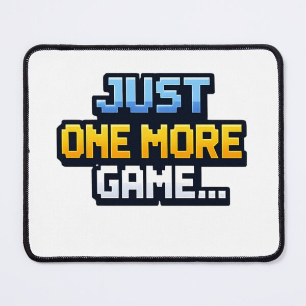Item preview, Just One More Game Retro Gamer Pixel Art T-Shirt designed and sold by Artbysarmina.