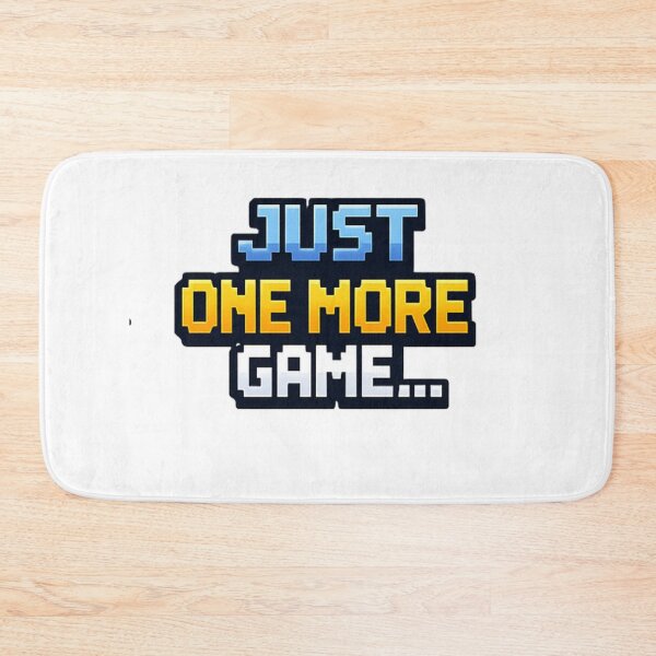 Item preview, Just One More Game Retro Gamer Pixel Art T-Shirt designed and sold by Artbysarmina.