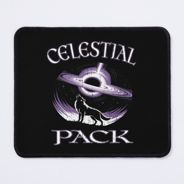 Item preview, Celestial Pack Cosmic Wolf Saturn Design space and wolf lovers designed and sold by Jt41.