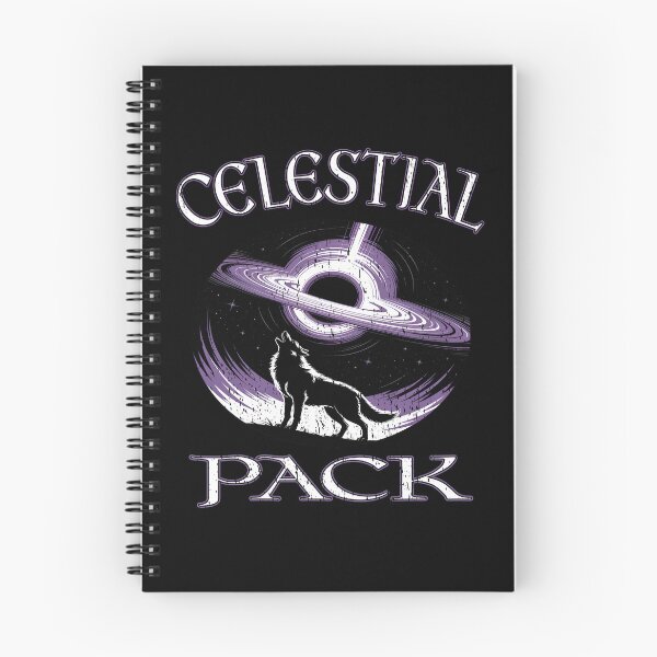 Item preview, Celestial Pack Cosmic Wolf Saturn Design space and wolf lovers designed and sold by Jt41.