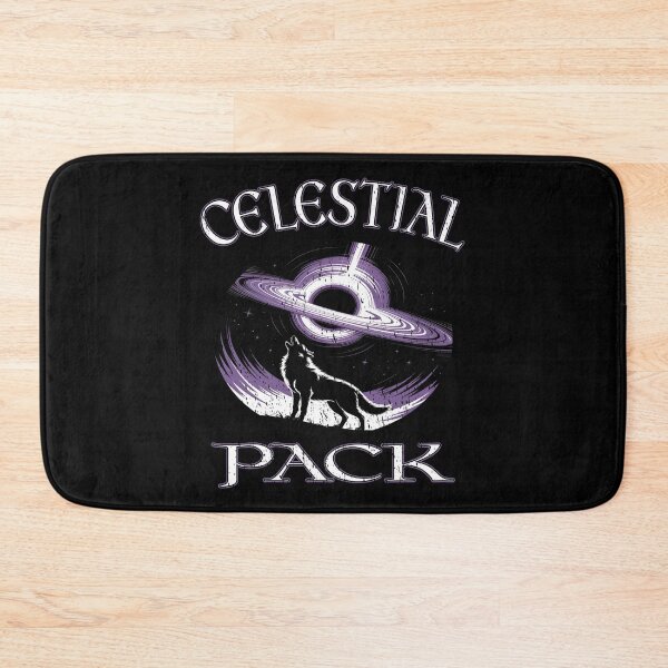 Item preview, Celestial Pack Cosmic Wolf Saturn Design space and wolf lovers designed and sold by Jt41.