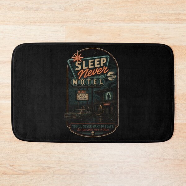Item preview, Sleep Never Motel designed and sold by CreativePrints3.