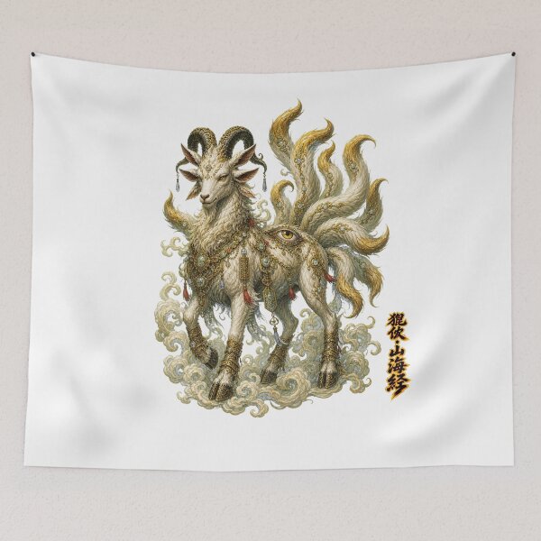 Item preview, Bozi The Winged Fish That Beats Like a Drum Shan_Hai_Jing  designed and sold by holyminix.