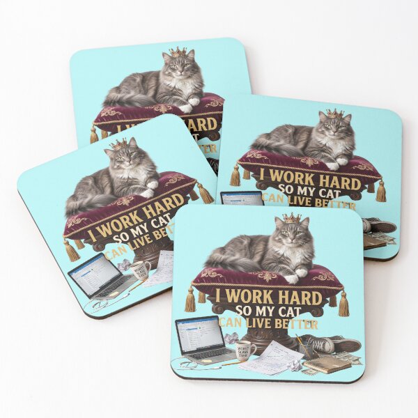 Item preview, Pampered Cat Owner Design designed and sold by pradeepvisuals.