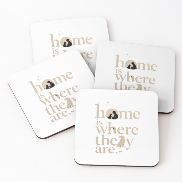 Item preview, Home Is Wherever They Are – Cozy Animal Lover Aesthetic Design designed and sold by Lovestickerco.