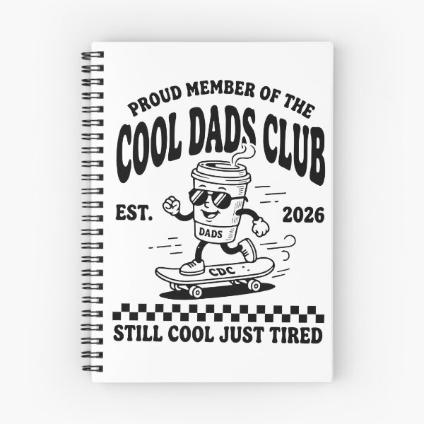 Item preview, Cool Dads Club T-Shirt, Retro Skater Style Fatherhood designed and sold by MutzelArts.