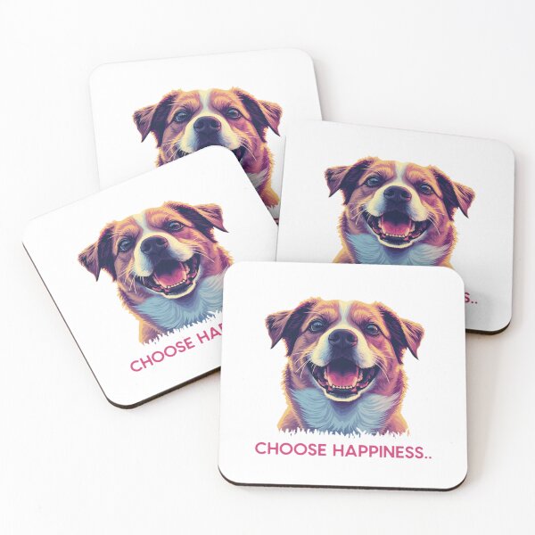 Item preview, Choose Happiness Dog  designed and sold by Sky-bully.