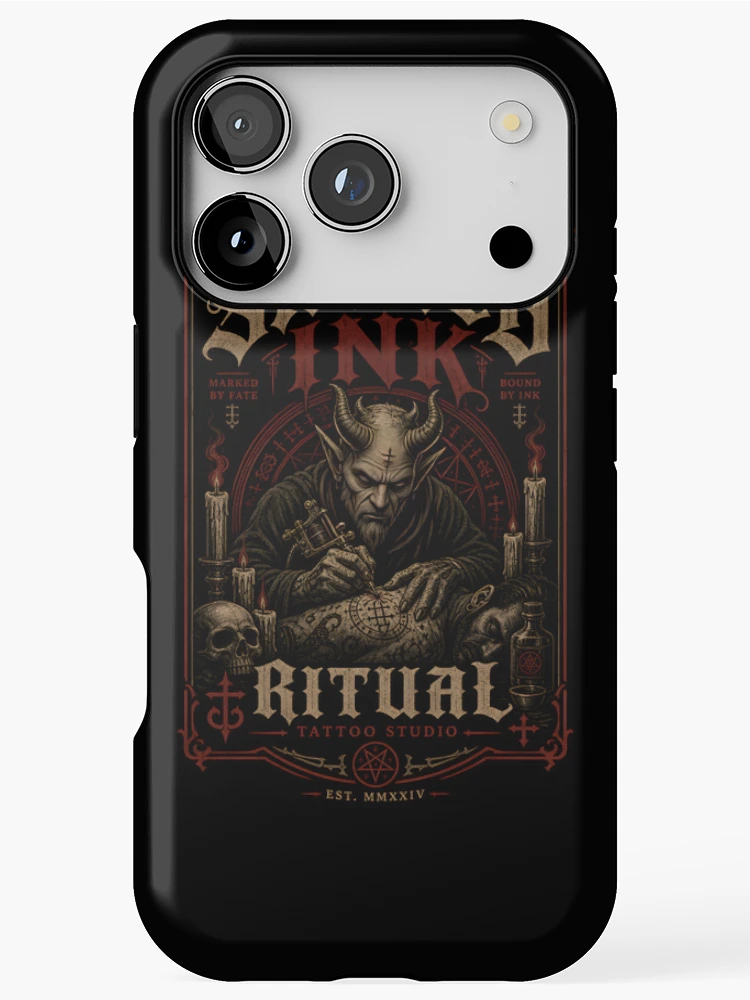 Thumbnail 1 of 4, iPhone Case, Sacred Ink Ritual designed and sold by CreativePrints3.