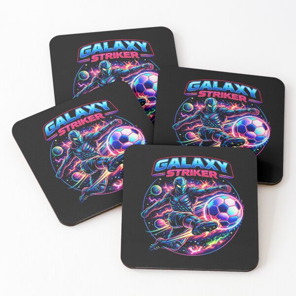 Item preview, Galaxy Striker Neon Soccer Futuristic Design designed and sold by Prime legend .