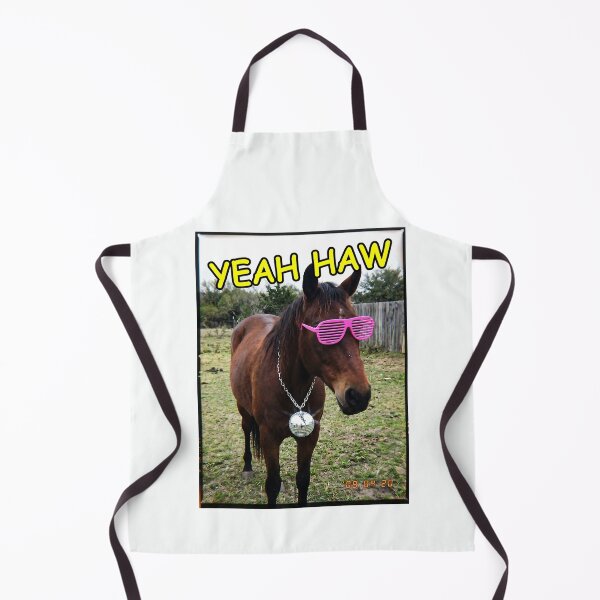 Item preview, Yeah Haw Disco Horse Irony Yeehaw designed and sold by SplashTastic.