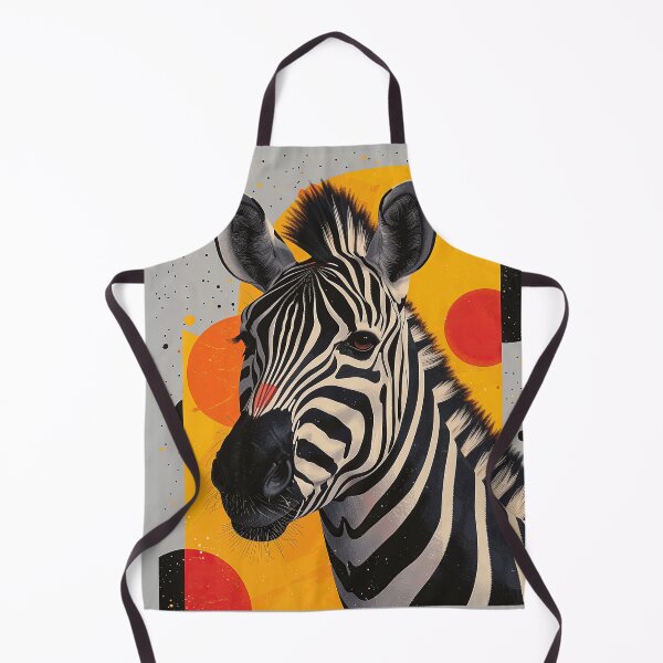 Item preview, Vibrant Pop Art Zebra with Geometric Sun Background designed and sold by colorful-white.